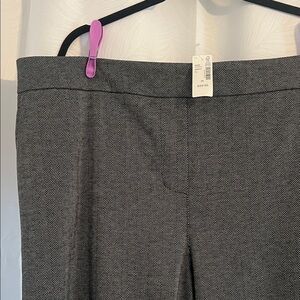 NWT Grey Herringbone Pants